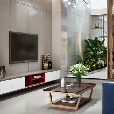 BÀN TRÀ SOFA GỖ SỒI MẶT KÍNH